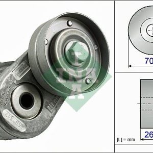 ALTERNATÖR GERGİ RULMANI KÜTÜKLÜ JEEP CHEROKEE-CHRYSLER VOYAGER 2.5-2.8CRD 01 DODGE CARAVAN-NITRO