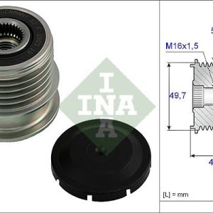ALTERNATOR KASNAGI MERCEDES A-CLASS W168 98 04 A6681550015