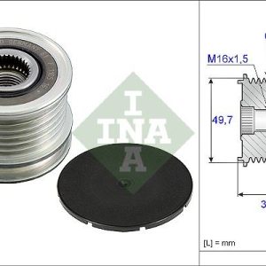 ALTERNATOR KASNAGI MERCEDES W203 W210 W220 W639 B901 B906 A6111550715