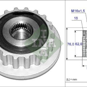 ALTERNATÖR KASNAĞI KLİMA KAPLİNİ TRANSPORTER T5 2.5 TD-TOUAREG 2.5 TDI AXD-BPJ 070903201E-070903201C-070903327D