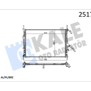 MOTOR SU RADYATORU TRANSIT V347 2.2TDCI 2.4TDCI 06 14 7C118005AB-1595061