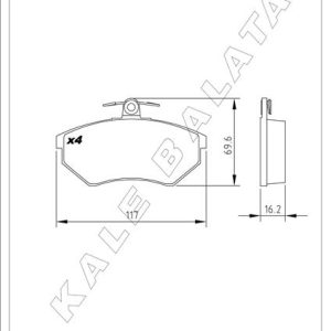 BALATA ÖN AROSA-CORDOBA I.II-IBIZA II.III-İNCA-TOLEDO I 93-99