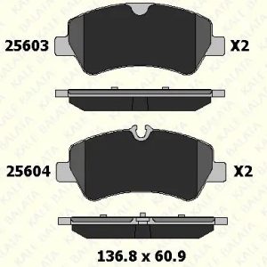 ARKA BALATA FORD TOURNEO CUSTOM-TRANSIT CUSTOM 2.2 TDCI 12 KABLOSUZ