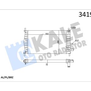 MOTOR SU RADYATORU FIESTA IV 96 02 MAZDA 121 III 1.0 / 1.3 KLIMASIZ XS6H8005DA-96FB8005AC-1001855