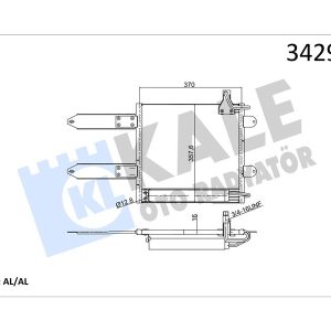 KLİMA KONDENSERİ VW POLO-LUPO-SEAT AROSA VARİANT AL-AL