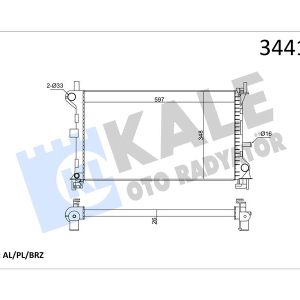 MOTOR SU RADYATORU FOCUS I 1.6 16V / 2.0 16V 98 04 OTOMATIK SANZM. 600 348 26 ME98AB8005DF-98AB8005KF-1671967