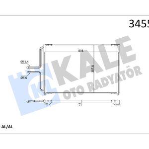 KONDENSER AL/AL AVANTIME-ESPACE III