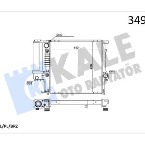 MOTOR SU RADYATORU BMW M40 E30 M50 M52 E36 OTOMATIK SANZ.