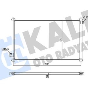 KONDENSER AL/PL/BRZ ACCORD VI