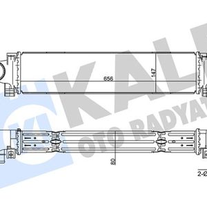 TURBO RADYATÖRÜ INTERCOOLER AL/PL/BRZ S60 II-S80 II-V60-V70 III-XC60-XC60 II-XC70 II 31338236-31474506