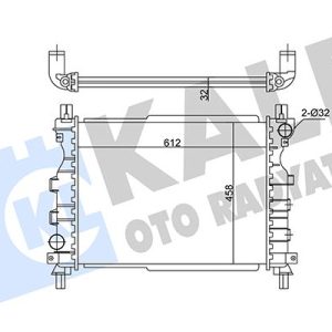 MOTOR SU RADYATORU 18 K4F 204D3 M47D20 FREELANDER I L314 00 06 PCC000320-PCC000670-PCC107480