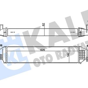 TURBOSARJ RADYATORU MERCEDES W176 W246 C117 X156 A2465000100