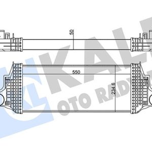TURBOSARJ RADYATORU MERCEDES X164 W164 W251 A1645001900