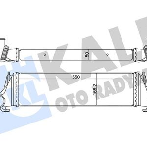 TURBO RADYATORU BMW M57 D30 X5 E53 00 06