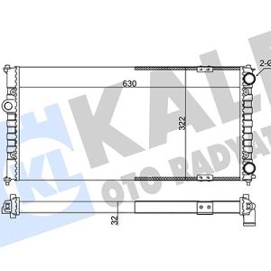 RADYATÖR AL/PL/BRZ CORDOBA-IBIZA II-POLO CLASSIC