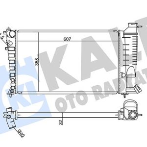 RADYATÖR AL/PL/BRZ XSARA-ZX-PEUGEOT 306 1.8-2.0 97