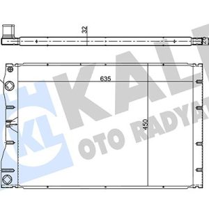 RADYATÖR AL/PL/BRZ AVANTIME-ESPACE III2.2 DCI 00