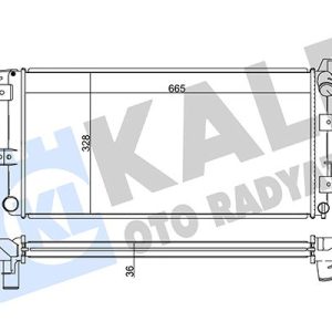 RADYATÖR AL/PL/BRZ VOYAGER-DODGE CARAVAN 2.5TD 96 4798013-K4798013