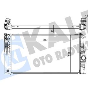 MOTOR SU RADYATORU BMW F10 F11 N20 OTOMATIK 17118672011