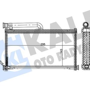 KALORİFER AL/PL/BRZ A6 2.0-2.7 TDI 04 4F0820031A-4F0820031C-4F0819031B