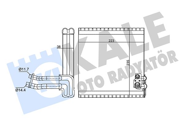 EVAPORATÖR LOGAN -SANDERO