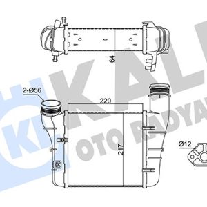 İNTERCOOLER A4-SEAT EXEO-EXEO ST 2.0 TDI-2.0 TFSI 00