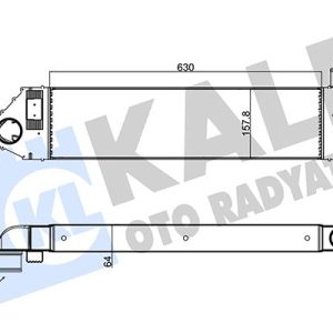 İNTERCOOLER MEGANE II-SCENIC II-GRAND SCENIC II 1.9-2.0 DCI 02 8200325003