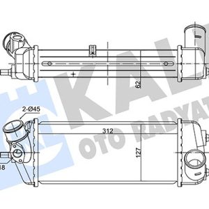 İNTERCOOLER ACCENT III-KIA RIO II 1.5 CRDI 05