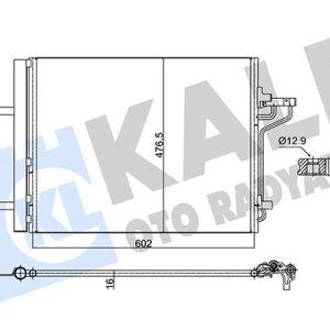 KLIMA RADYATORU FOCUS III 11 17 1.6 ECOBOOST C-MAX II 11 1.6 ECOBOOST -2.0 TDCI 8V6119710FA-1693590-2002808