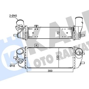 INTERCOOLER HYUNDAI i20-ix20-KIA SOUL-VENGA INTERCOOLER