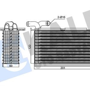 TURBO RADYATÖRÜ GOLF6-JETTA-POLO-A3-LEON 2010 1.2-1.4 TSI CBZA-CBZB-CBZC-CAXA 03F145749B-03C145749B-03F145749C