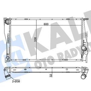 MOTOR SU RADYATORU BMW N47 N57 M57 E81 E82 E87 E88 E90 E92 E93 E84 17117788903