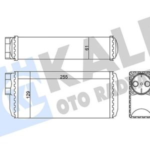 KALORİFER SKODA FAVORIT-FELICIA I-FELICIA II-VOLKSWAGEN CADDY II 097916027H-115972071