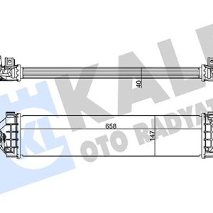 TURBO RADYATORU FOCUS II FOCUS II CMAX 1.6TDCI 1.8TDCI 2.0TDCI 04 08 CMAX 1.6TDCI 2.0TDCI 07 1673687-1421281-1352448-8V619L440AC