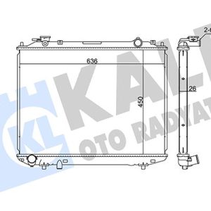 RADYATÖR RANGER 2.5D 98-03 450x625x26 AL-PL-BRZ 1378035-1459241-4767000-XM348005KB
