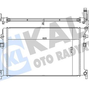 SU RADYATÖR GOLF7-PASSAT-TIGUAN-ARTEON-A3-LEON-OCTAVIA-KODIAQ 1.4-1.5TSI 2.0TDI 2012 AL/BRZ 620X410.5X26
