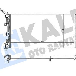 SU RADYATÖRÜ AUDI A1 10 SEAT IBIZA IV-TOLEDO IV 08 SKODA FABIA II-RAPID-ROOMSTER 06 VW POLO 09 1.2 1.6 1.9TDI 1.2 1.4TSI 1.2TFSI MT MEKANİK