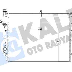 SU RADYATÖRÜ AUDI A3-SEAT ALTEA-LEON-TOLEDO III-SKODA OCTAVIA III-SUPERB II-YETİ II-VW BEETLE-CADDY II-IV-EOS-GOLF V-VI-JETTA