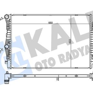 RADYATÖR GOLF VII A3 LEON 1.4 TSI-TFSI 2.0 TDI AL/BRZ 5Q0121251EQ-5Q0121251ES-5Q0121251GL