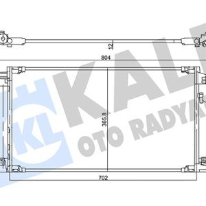 KONDENSER TOYOTA C-HR 1.8 Hybrid 16-COROLLA 1.8 Hybrid 18- AL/AL