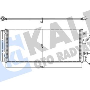 KLİMA RADYATÖRÜ KONDENSATÖRÜ OPEL CORSA E 14 19 1.0 XFL-XFT 1.3 CDTI B13DTC-DTE-DTN-DTR 1.4 B14XEJ -XEL AL/AL