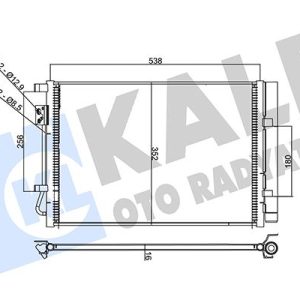 354090 KONDENSER HYUNDAI i20-i20 ACTIVE