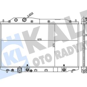 RADYATÖR HONDA CIVIC VIII Sedan 1.3 IMA 06 - AT 16MM 19010RRH901-19010RNCT51