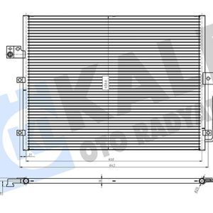 KLİMA RADYATÖRÜ SSANGYONG ACTYON I ACTYON SPORTS I 2.0XDİ 06 KYRON 2.0XDİ 05 14 REXTON REXTON II 2 .7XDİ 04 RODIUS I 2.7XDİ 05 KURUTUCUSUZ BRAZING