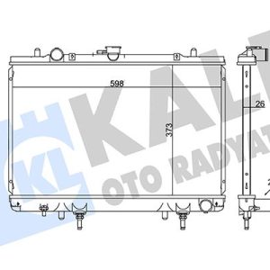 RADYATÖR MITSUBISHI L200 AL/PL/BRZ 698x408x26 MR127853