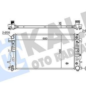 MOTOR SU RADYATORU MERCEDES SPRINTER B906 06 A9065001502