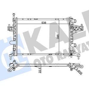RADYATÖR CORSA C-COMBO-TIGRA 1.0-1.2-1.2 16V-1.4-1.4 16V AC KLİMASIZ MEK 538x348x23 1300236-9201955-25555161-24445162