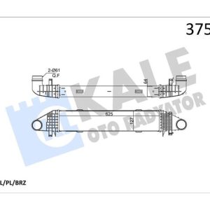 TURBOSARJ RADYATORU MERCEDES W204 S204 C204 W212 C207 A207 A2045000000