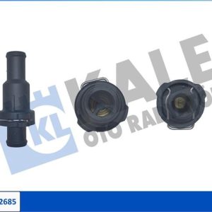 TERMOSTAT FLANŞ 75 C AUDI A3-Q3-VW EOS-GOLF-JETTA-PASSAT-TIGUAN 1K0121113A