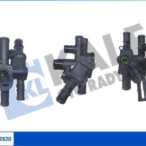 KOMPLE TERMOSTAT-PLASTİK GÖVDELİ 105 C AUDI A3-SEAT CORDOBA-IBIZA II-SCODA OCTAVIA I-VW BORA I POLO-POLO III 06A121111A-06A121513A